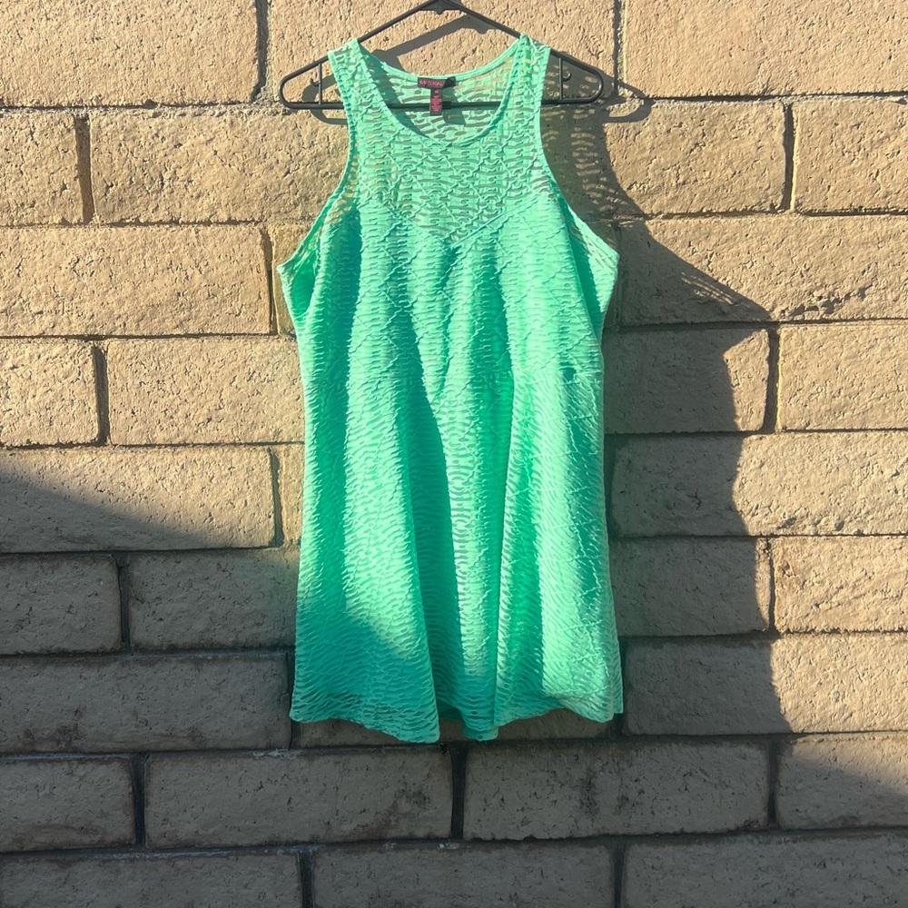 Material girl mint green dress